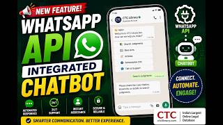 WhatsApp API Integrated Chatbot | Smart & Automated Customer Support | CTC Library screenshot 2