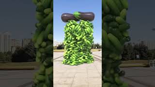 Vegetables match each other. c4d works fXraK0#youtubeshorts