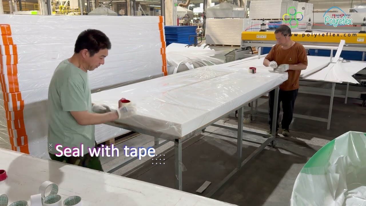 How is PP Corrugated Sheet Packaged? | Polyreflex