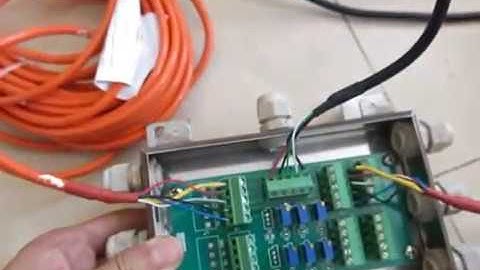 Kết nối MKCells MK-Di01 (Đầu cân Di01) với Load cell số chuẩn E (LU-D E Type Digital Load cell )