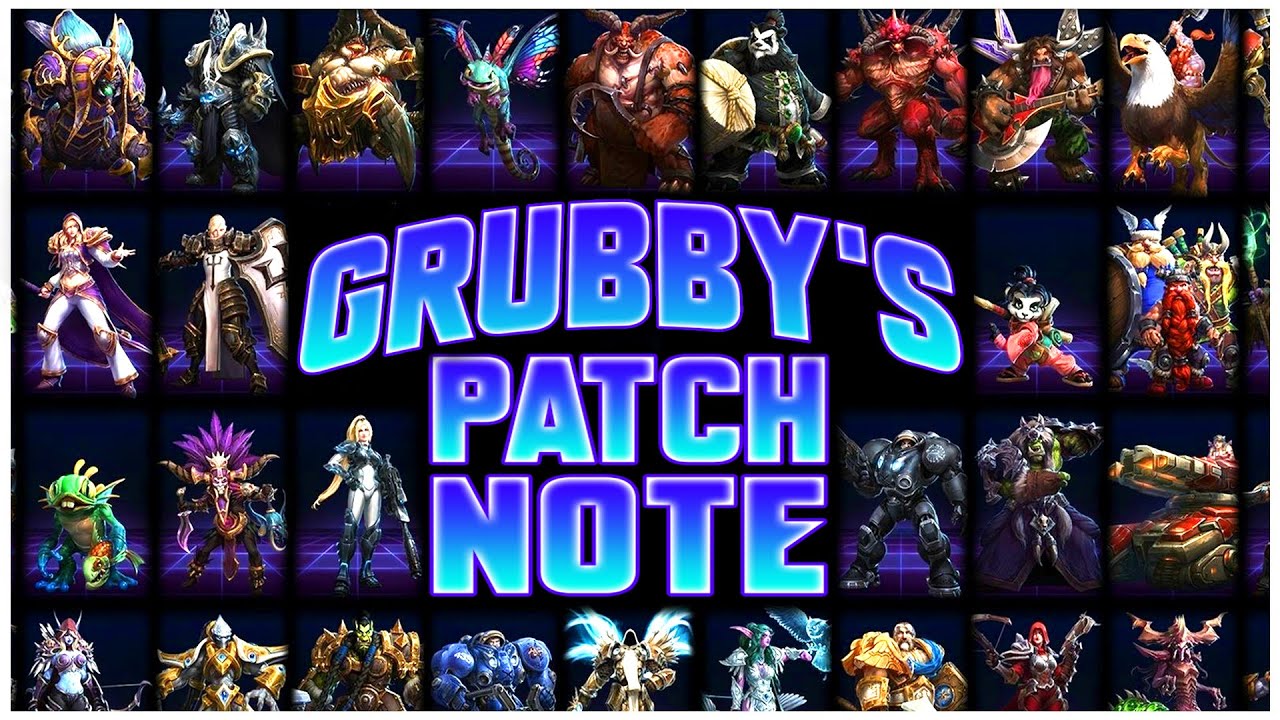 Grubby's HotS Patch Note - EVERY HERO! 