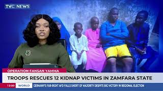 Troops Rescue 12 Kidnap Victims in Zamfara