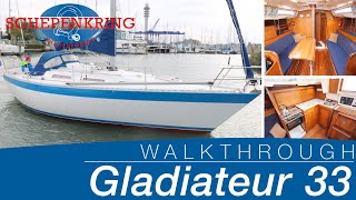 Wauquiez Gladiateur for sale | Yacht Walkthrough | @ Schepenkring Lelystad
