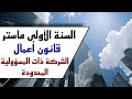 ملخص شامل حول الشركة ذات المسؤولية المحدودة 