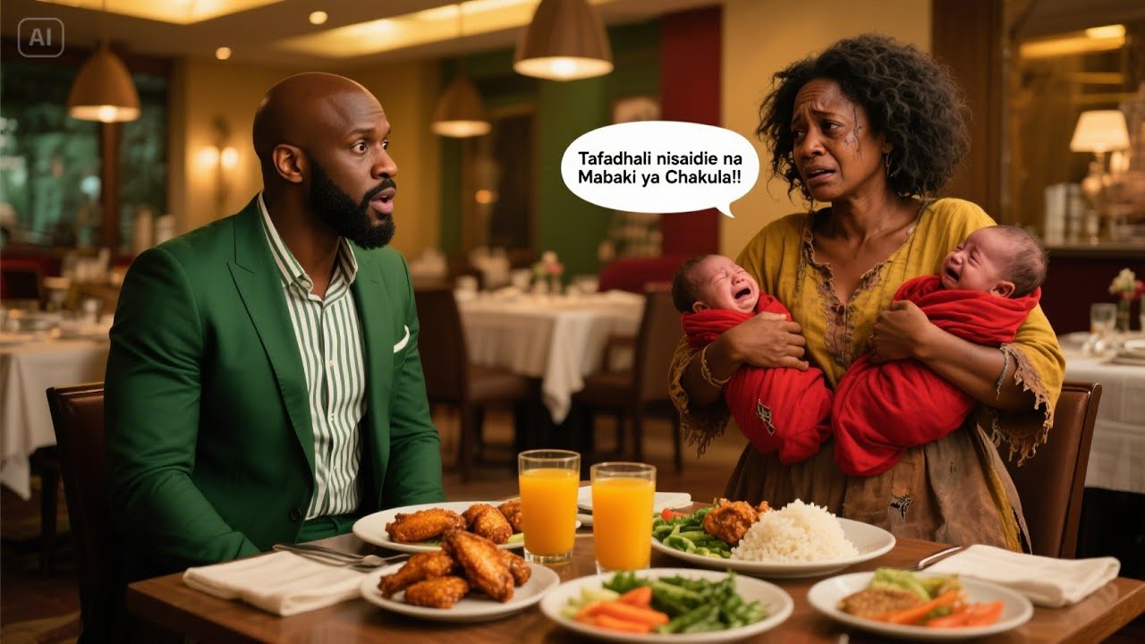 Mama  Maskini Aliomba Mabaki ya chakula ili Amlishe Mtoto wake, Lakini alichofanya 😱💔