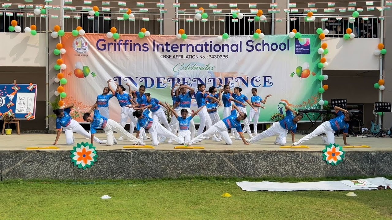 T20 world cup Ind vs SA | Independence Day dance | World cup theme | School kids dance Patriotic