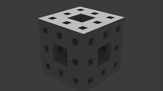 Celebrity Menger Sponge Fractal - Generating One using Blender Scripts Net Worth