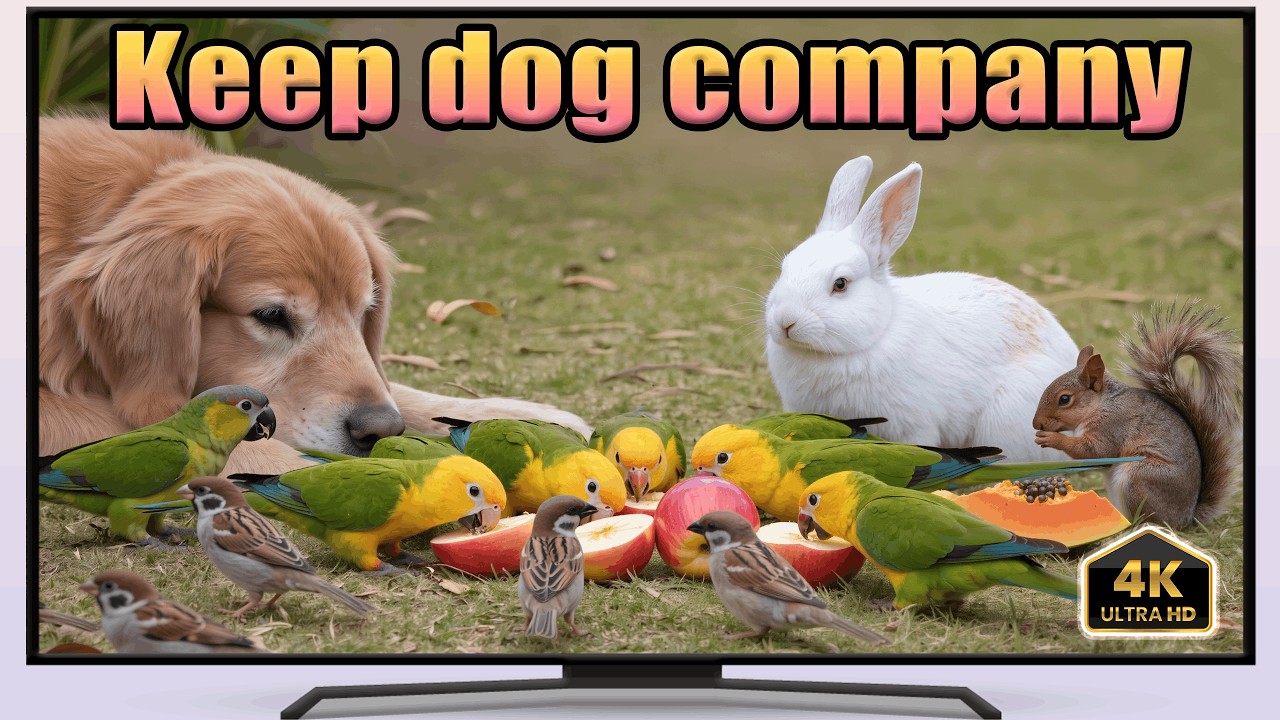 Dog TV Music for Dog: Happy Paws & Peaceful Minds - TV for Dogs Left Alone 
