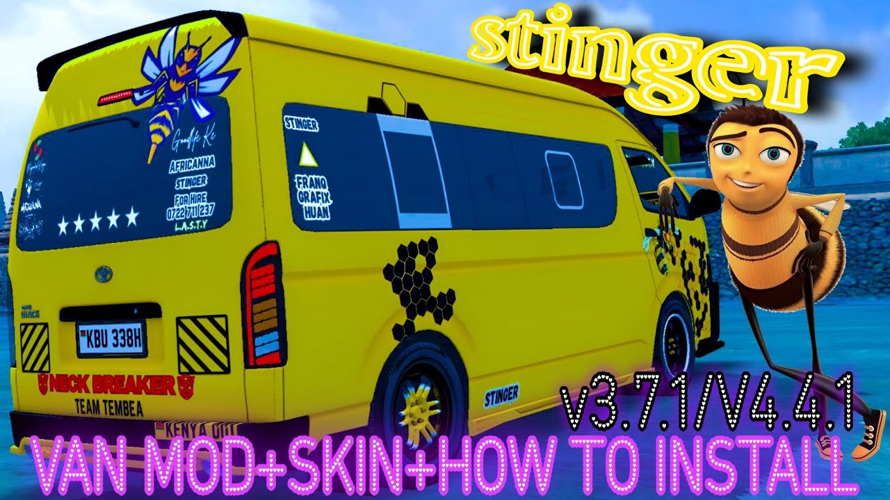 BUS SIMULATOR INDONESIA//KENYAN GAMEPLAY//BUSSID//𝗦𝗧𝗜𝗡𝗚𝗘𝗥 𝗦𝗞𝗜𝗡/𝗩𝗔𝗡 𝗠𝗢𝗗(check description bellow👇👇👇