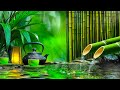 Healing sleep music  stress relief with bird sounds relax piano relax your mind water sounds
