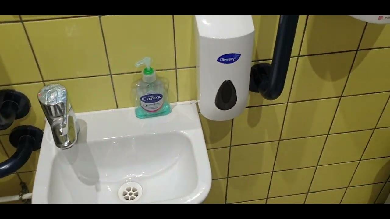 Sainsbury's South Woodford, (Disabled WC) Armitage Shanks, Portman sink