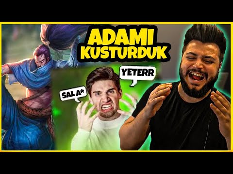 Yasuo Jungle ama Mid Malphite ile Küfürbaz Veledi Kusturuna Kadar Gankliyoruzsdahskdjgas