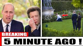Prince William & Anne BREAKS IN TEARS After What Prince George Did At Diana's Memorial