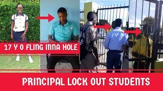 Principal Lock Out Tight Pants Ndscplne Students From School 7 Yo Dashweh Inna Hole