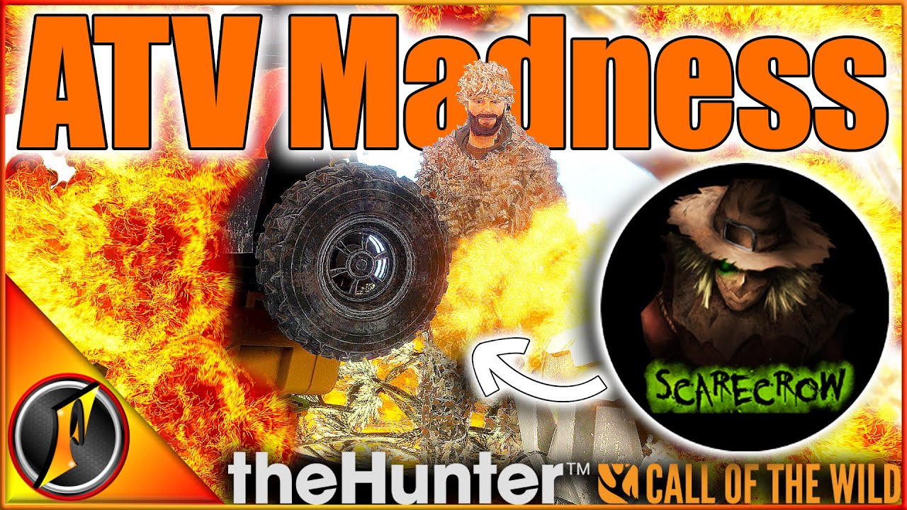 ATV Madness 😂 Hilarious ATV Launching & Flying with Scarecrow! | Call of the Wild