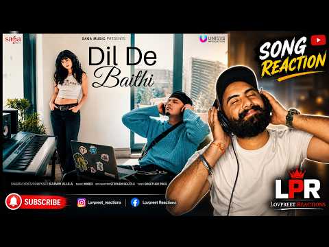 Reaction On Dil De Baithi Dhandha Nyoliwala (Music Video) #dhandhanyoliwala #lovpreetreactions