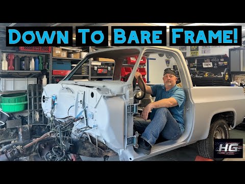 Front end STRIP DOWN of our scrapyard K5 BLAZER project! Part 10