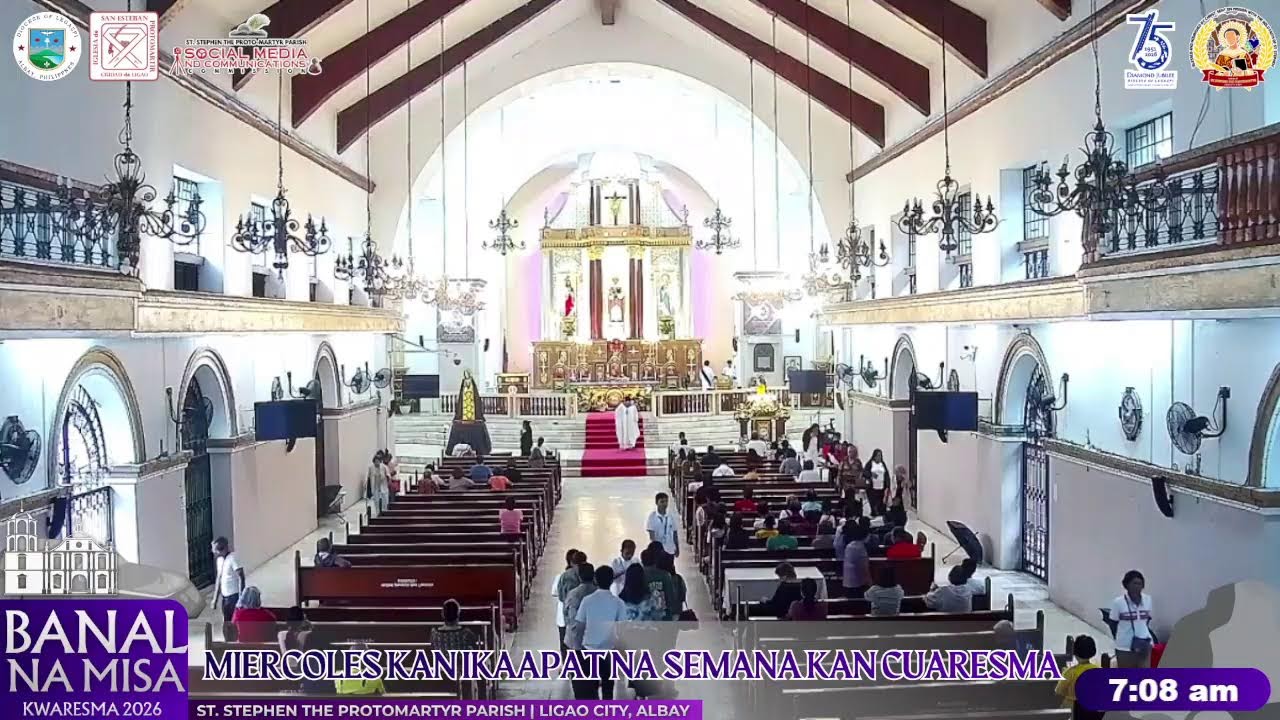 Banal na Misa | MIERCOLES KAN IKAAPAT NA SEMANA KAN CUARESMA