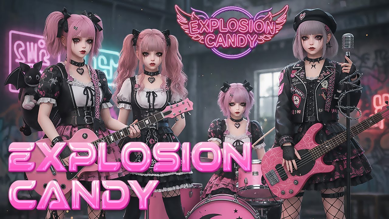 Explosion Candy 'Monkey Mind' MV_Animation ver.1 ( DAIM Music Driver )