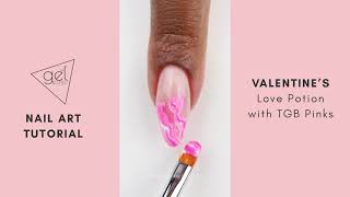 VALENTINE S LOVE POTION NAIL ART TUTORIAL THE GELBOTTLE INC