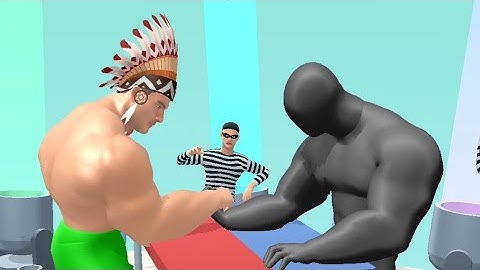 MUSCLE RUSH Game All Levels GameplayWalkthrough Mobile Games Level 13-14