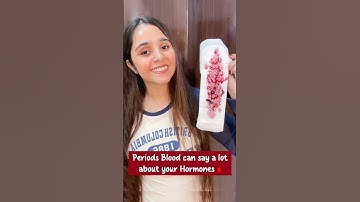 Period Blood can tell a lot about hormone health🩸 #ytshortsindia #ashortaday #shortsinindia #foryou