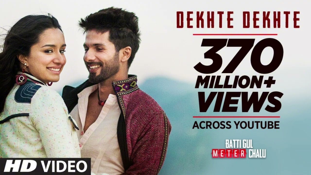 Dekhte Dekhte Full Song | Batti Gul Meter Chalu | Atif Aslam | Shahid K Shraddha K | Nusrat Saab 