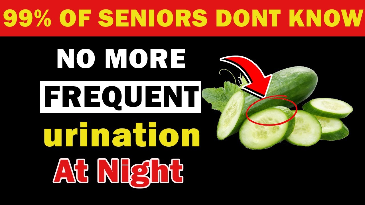 Top 3 Vegetables That STOP Frequent Nighttime Urination - Senior Health Tips