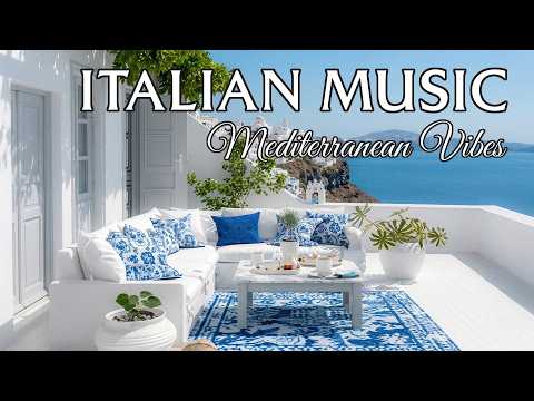 🎶 Italian Vibes & Mediterranean Music 🎶 2+ Hours Lake Como & Amalfi Coast Serene Beauty 4K