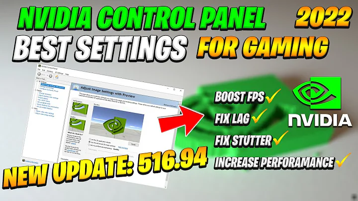 Nvidia Control Panel New update 516.94 (2022 FOR Best Setting Gaming)