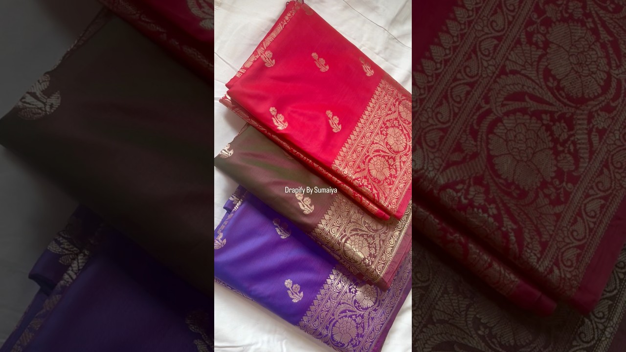 Premium Banarasi katan Silk saree 