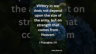 Catholic Bible Study | 1 Maccabees 3:19 | Jesus Rose Co. ✝️