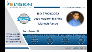 ISO 27001:2022 LA Day 1   Session 2
