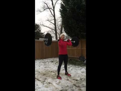 KF clean and jerk slow motion