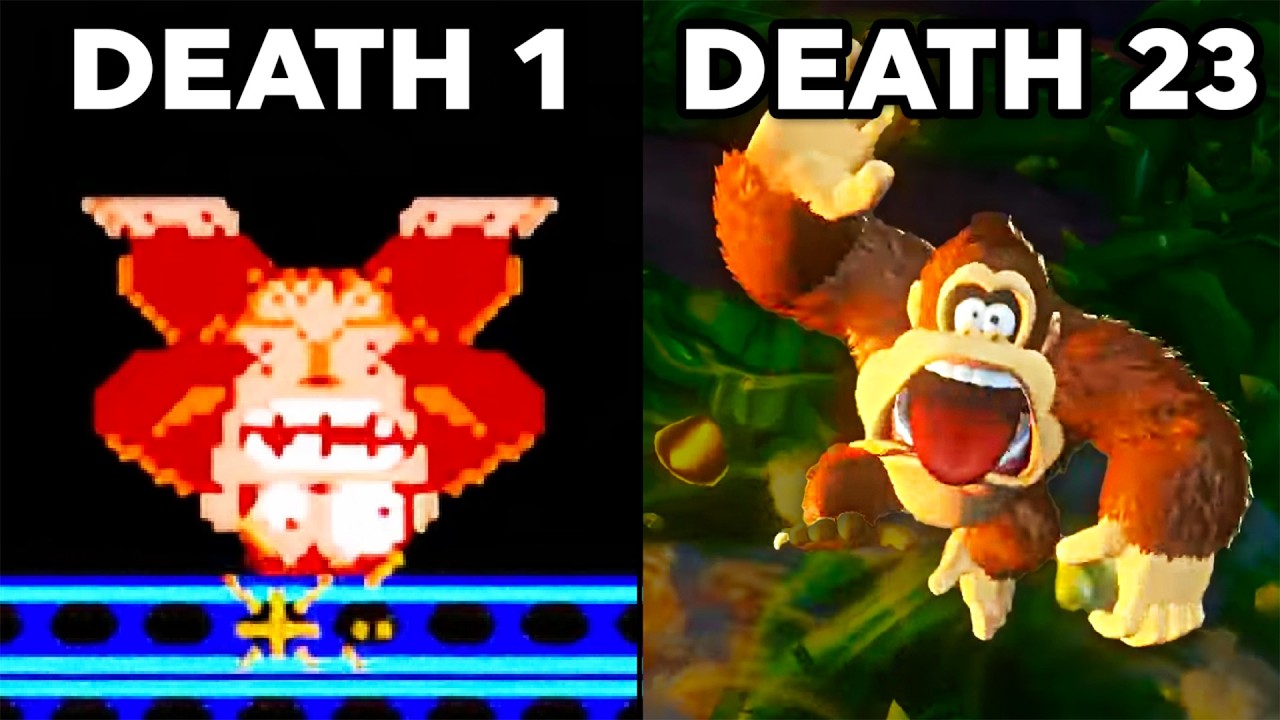 Donkey Kong, But If I Die I Switch Games