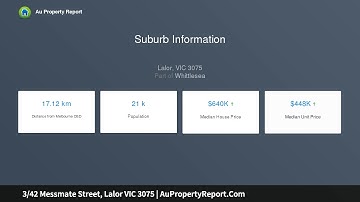 3/42 Messmate Street, Lalor VIC 3075 | AuPropertyReport.Com