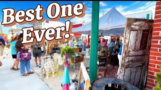 Our BEST Spring Market Ever! + Flea Market Hunt! 