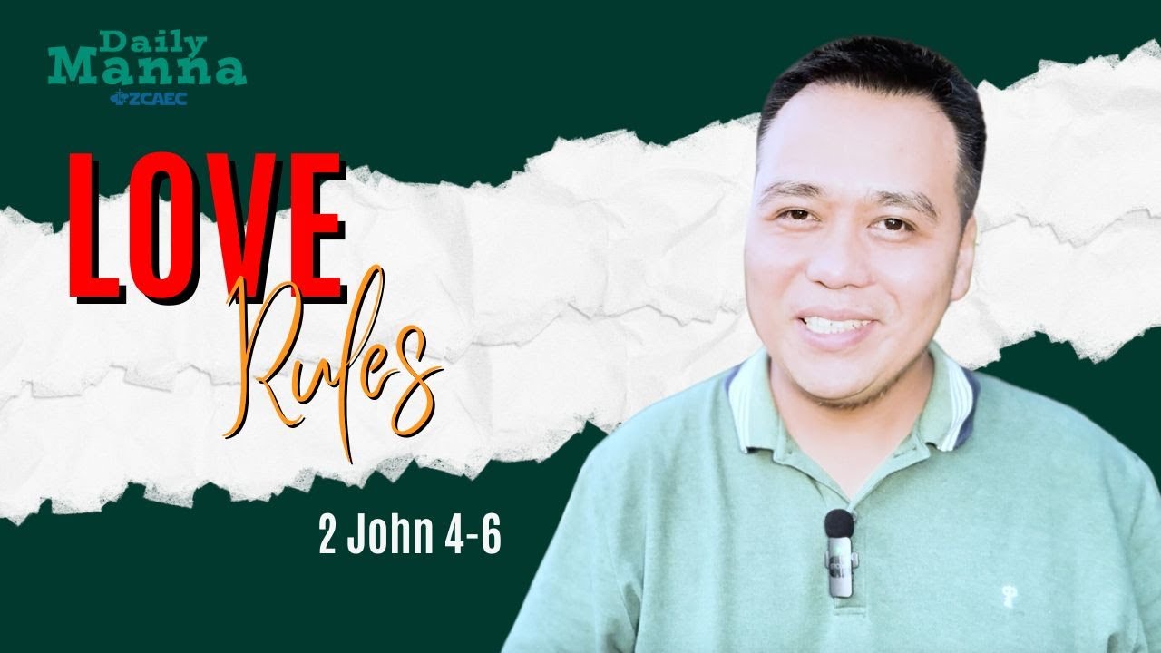 Daily Manna Day 364 With Pastor JR Marasigan LOVE RULES YouTube daily-manna-day-364-with-pastor-jr-marasigan-love-rules-youtube
