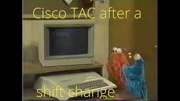 Cisco TAC after a shift change