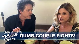 Kevin Bacon & Kyra Sedgwick Reenact a Dumb Fight from a Real Couple