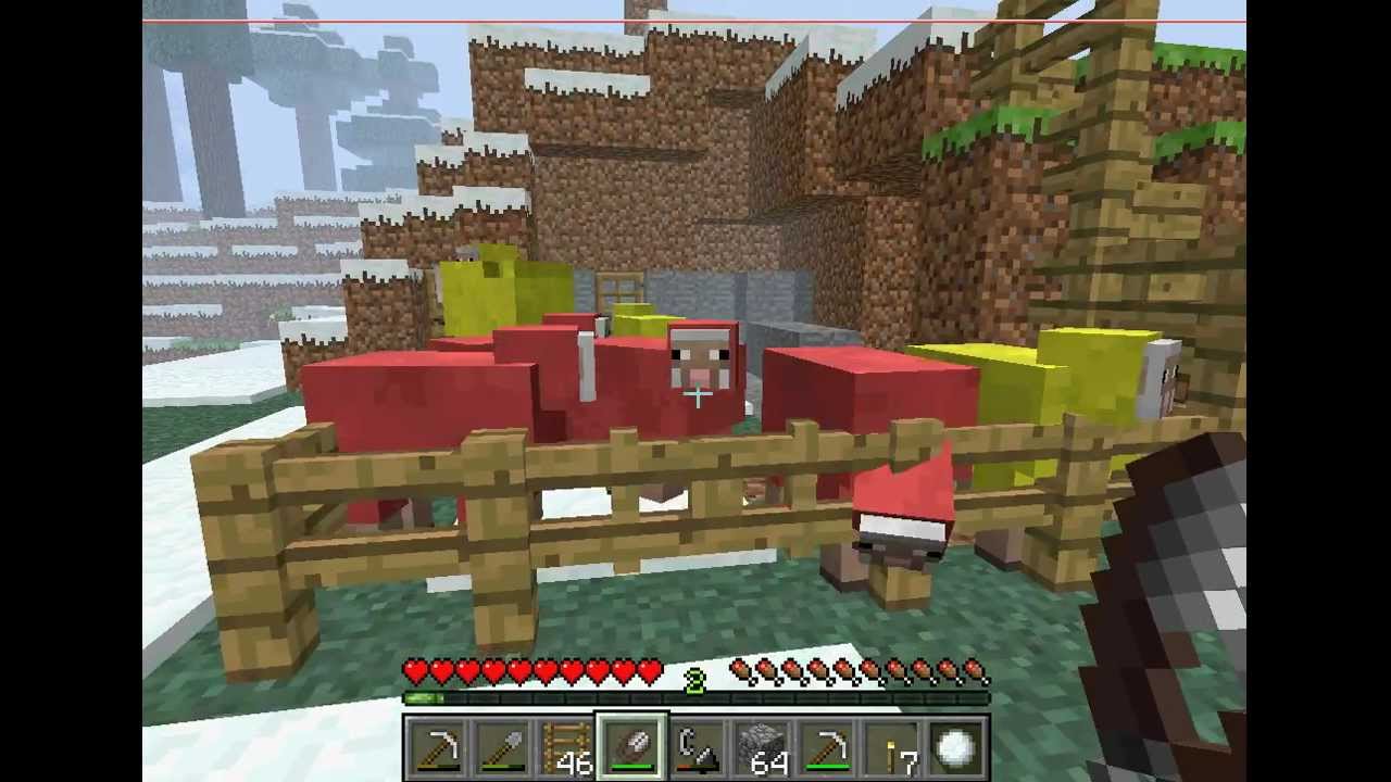 minecraft 1.1.0: endless colored wool