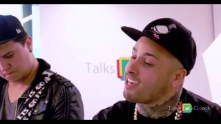 Video thumbnail of "NickyJam - Travesuras & Voy A Beber Remix// Acustico #Google2014"