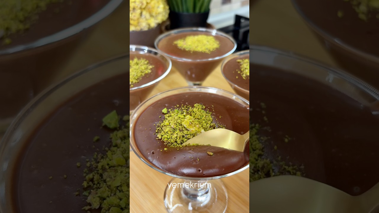 Kaşık kaşık yediren pişmeyen viral puding #shorts #tatlı #puding