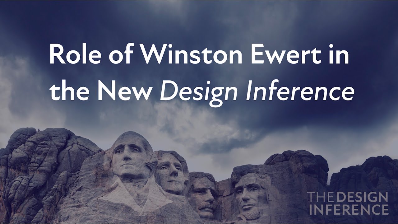 Role of Winston Ewert in the New Design Inference
