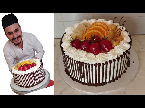 Tortların Hazırlanması #21 / Meyvəli Tort - Фруктовый торт  / Супер торт. #vlog #tortlar