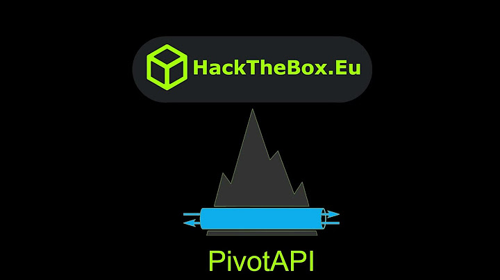 HackTheBox - PivotAPI