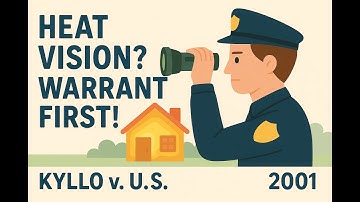 Kyllo v. United States (2001) - #KyllovUS #fourteenthamendment #privacylaws #constitutionallaw