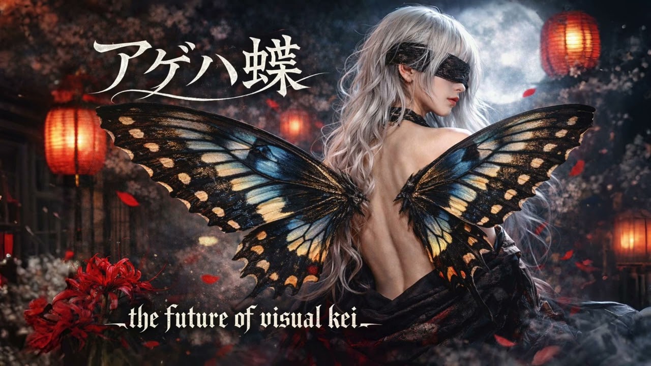 『アゲハ蝶 - ポルノグラフティ』出力最大サイバーオカルトV系カバー｜Japanese Occult Cyberpunk × Visual Kei【Cyberpunk J-Occultism】