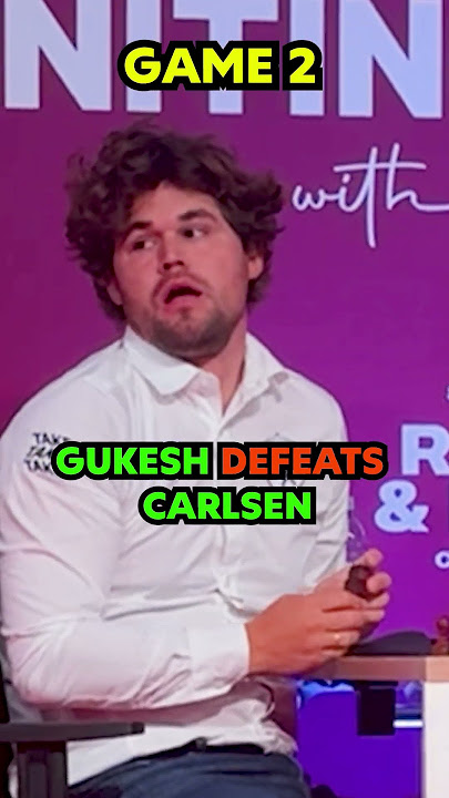 Gukesh vs Carlsen rivalry