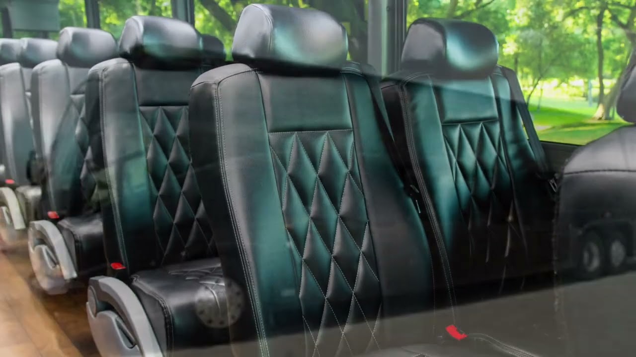 56 Passenger Luxury Bus with on board restroom Dallas, Fort Worth-Metroplex DFW Executive Limos